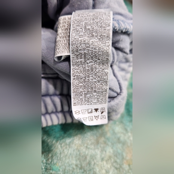 Forever 21 Light Blue Quilted Jacket, Small, EUC. - Picture 6 of 8